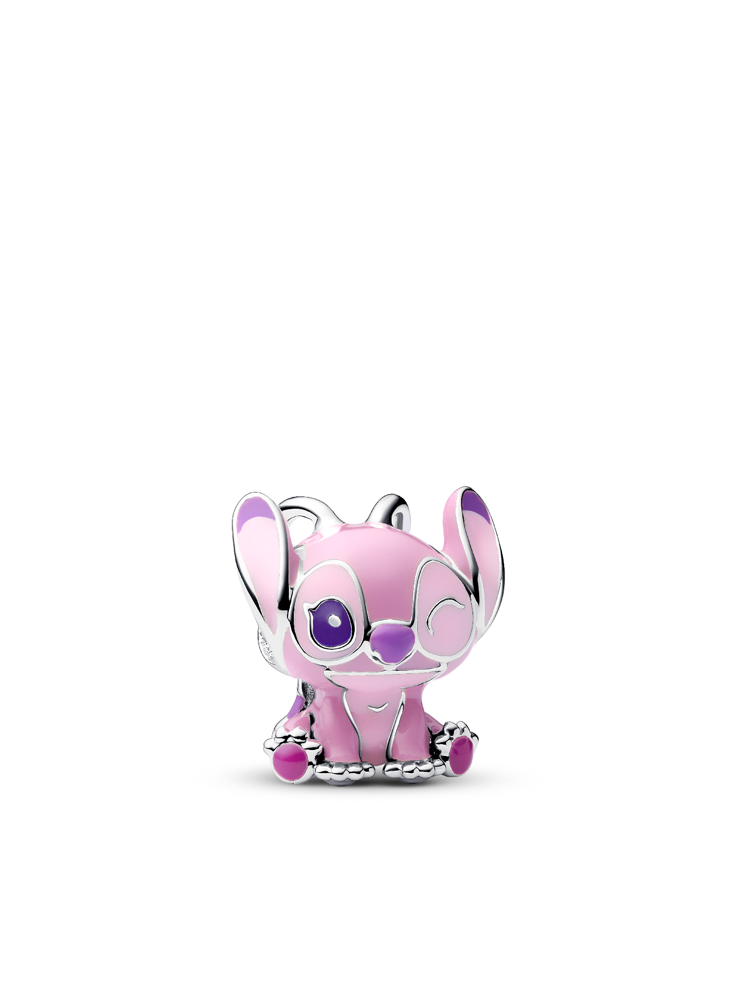 Disney x Pandora Stitch and Angel Charm Duo