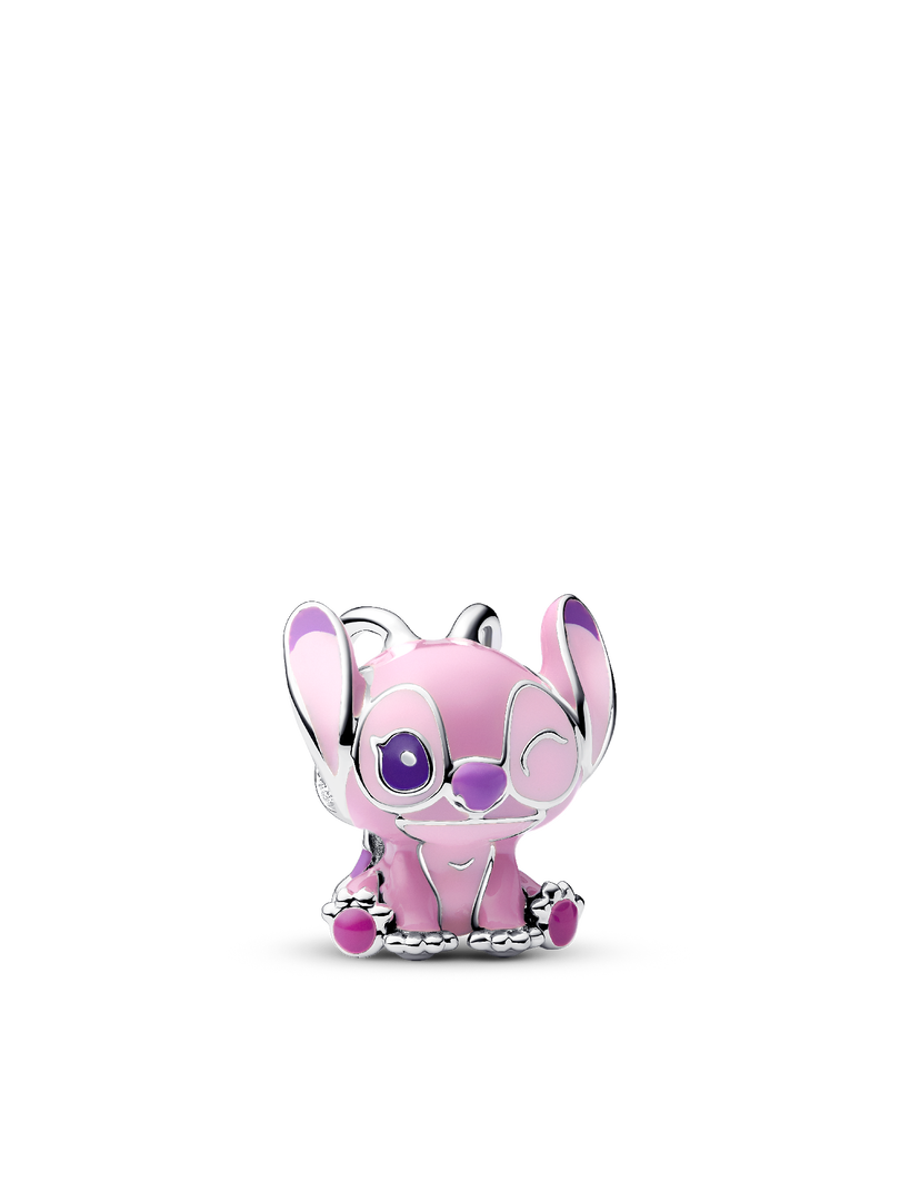 Disney x Pandora Stitch and Angel Charm Duo