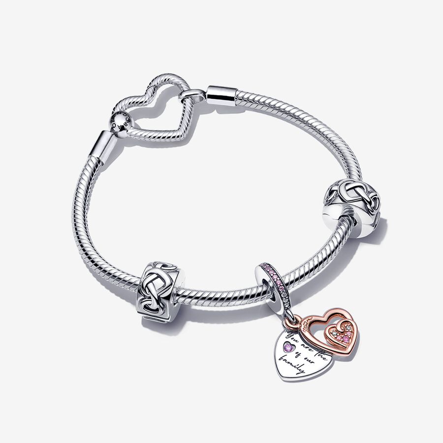 Heart Lock Bracelet Set – Endlessly Mine