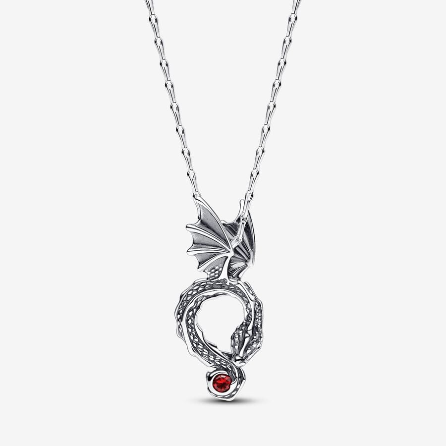 Game of Thrones Dragon Pendant Necklace image number 0