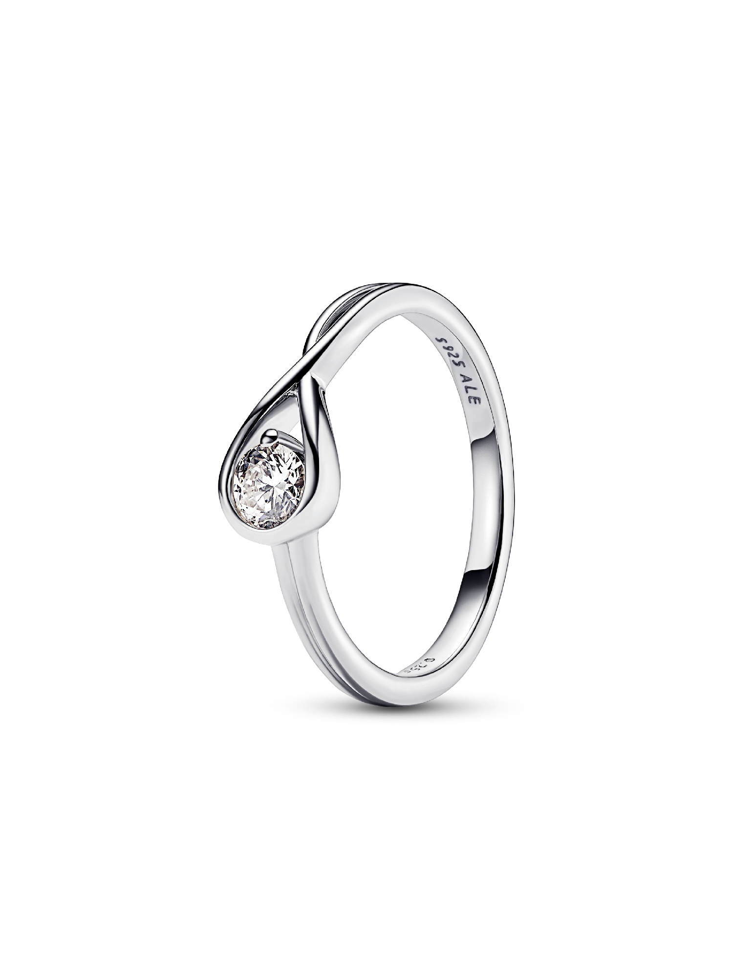 Pandora Infinite Sterling Silver Lab-grown Diamond Ring