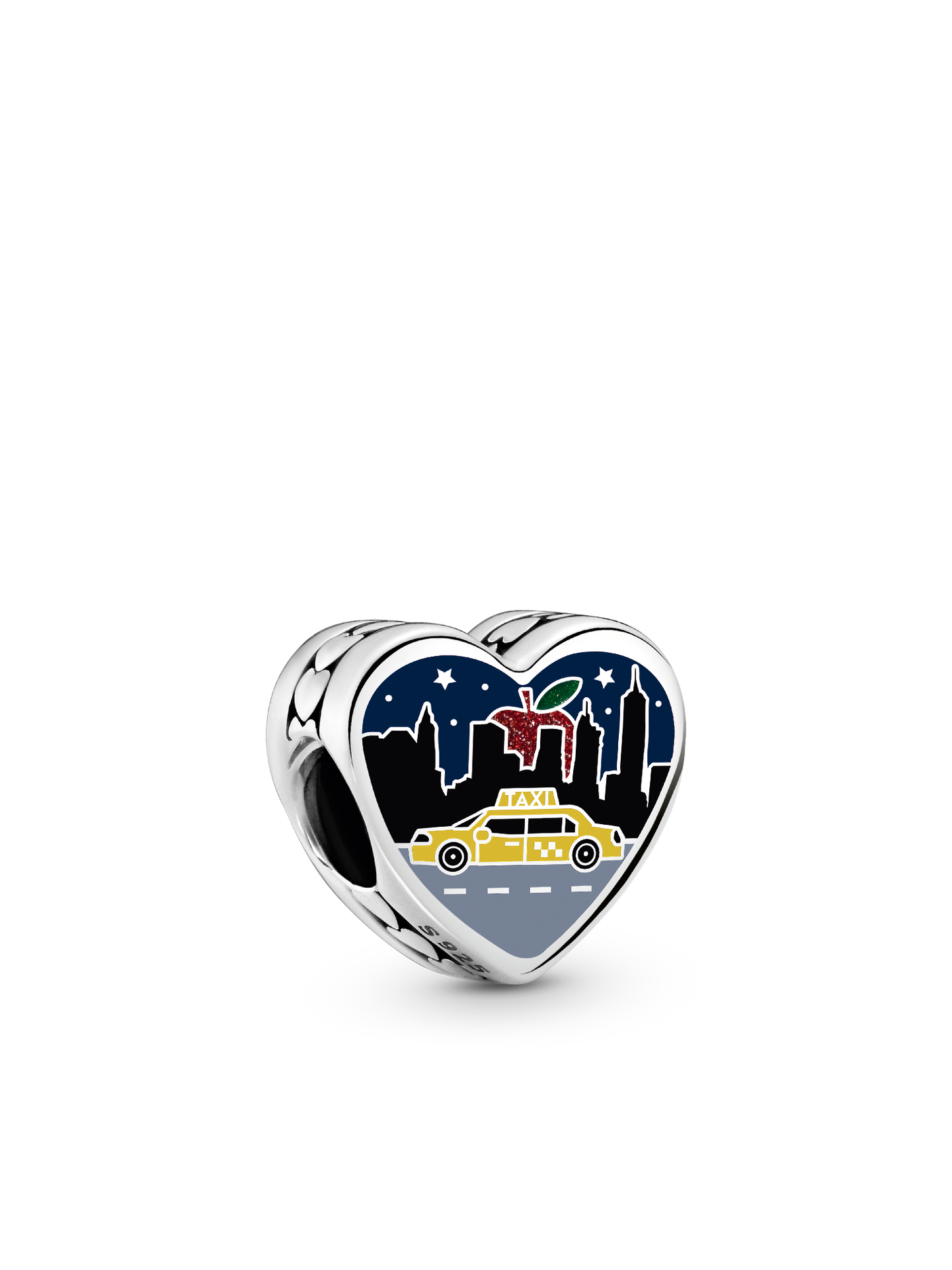 Женский шарм Pandora Sleepless in New York Charm, цвет: Серебро — фото 1