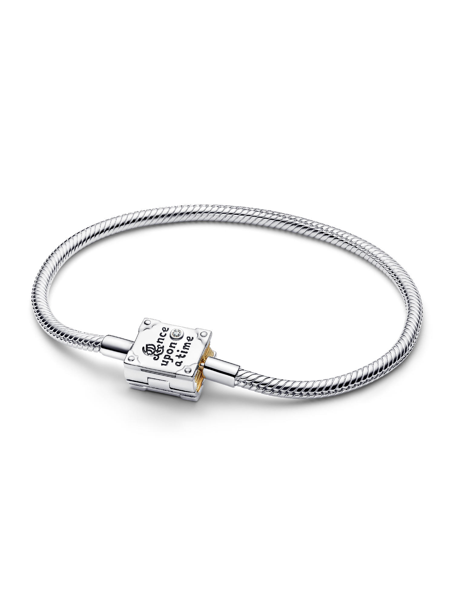 Disney Princess Storybook Lab-grown Diamond Snake Chain Bracelet