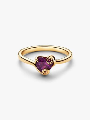 Disney The Nightmare Before Christmas Sally Purple Heart Ring