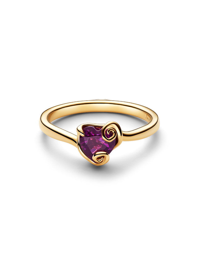 Disney The Nightmare Before Christmas Sally Purple Heart Ring