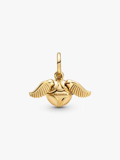 FINAL SALE - Harry Potter, Golden Snitch Pendant