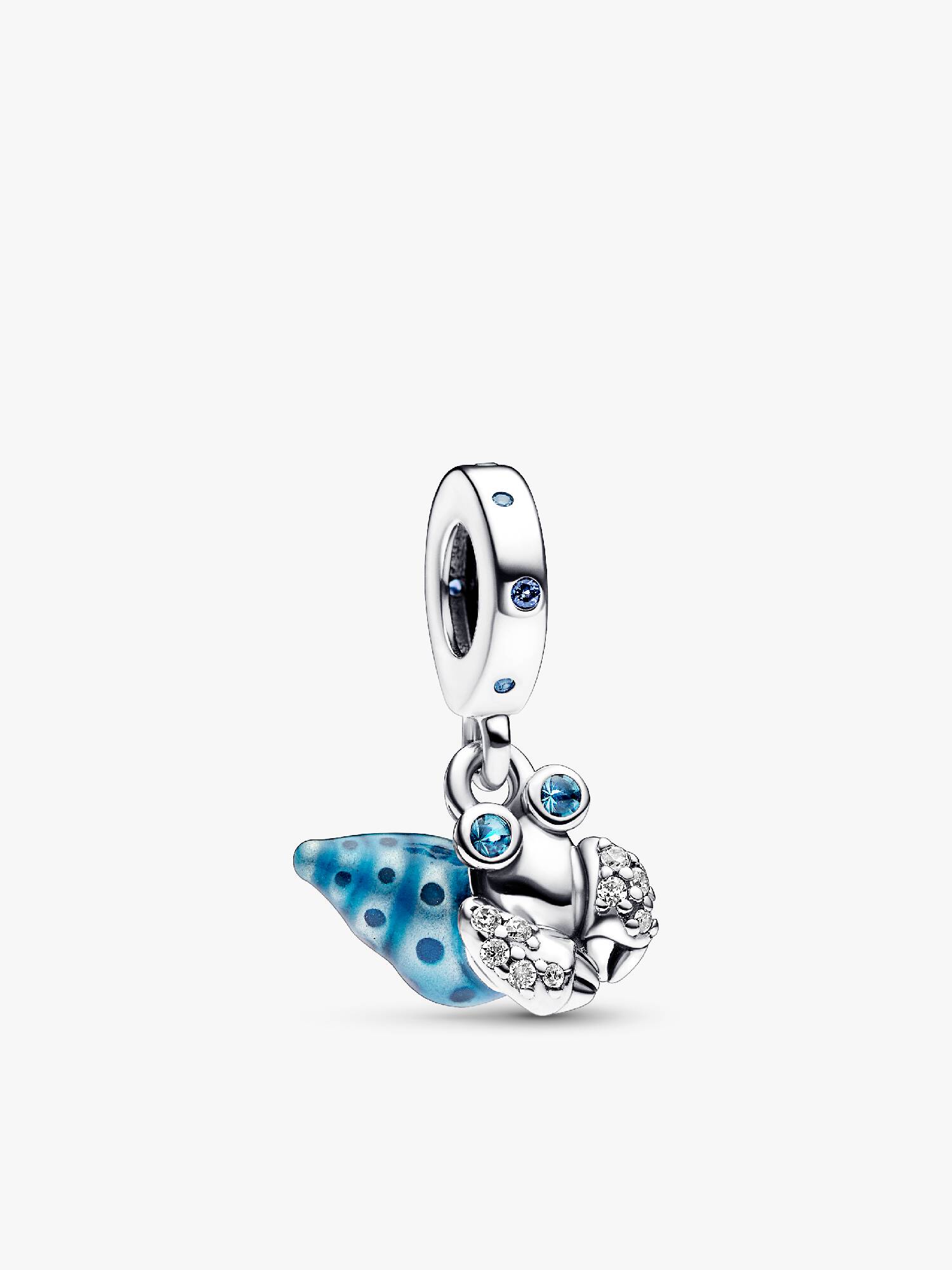 Glow-in-the-dark Hermit Crab Dangle Charm