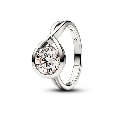 Pandora Infinite Lab-grown Diamond Ring 2.00 ct tw 14k White Gold