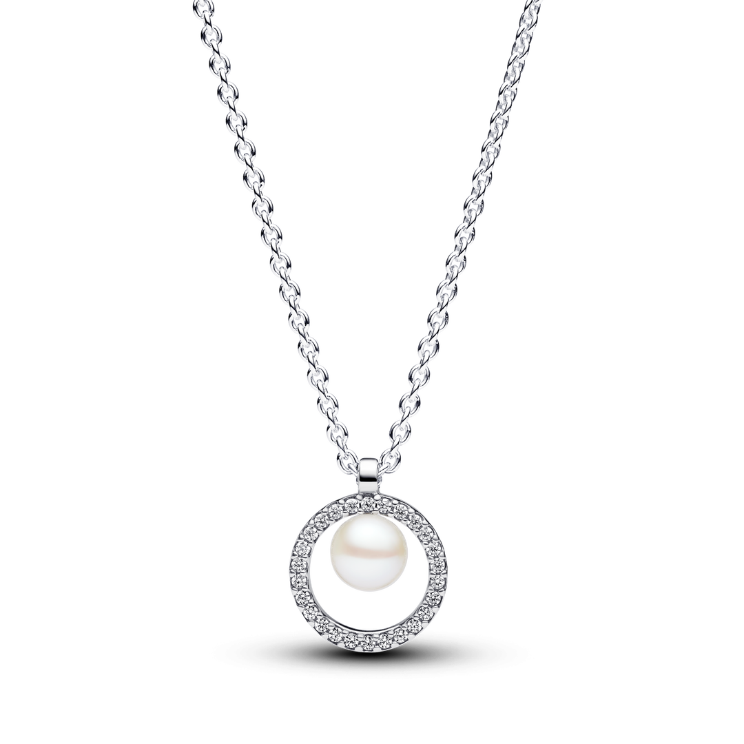 Treated Freshwater Cultured Pearl & Pavé Jewelry Gift Set