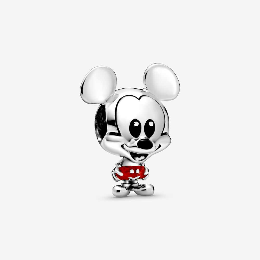 Disney Mickey Mouse Red Trousers Charm | Sterling silver | Pandora US
