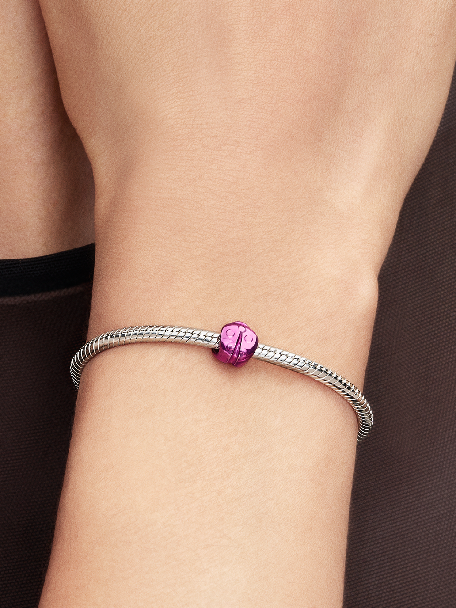 Pink Ladybird Mini Charm | Pendant | Sterling silver | Pandora US