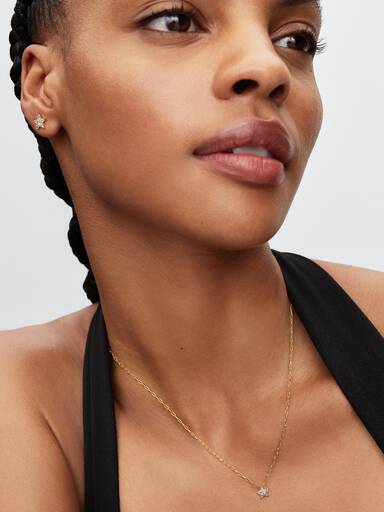 Sparkling Stella Pendant Necklace