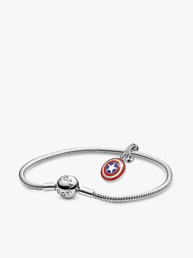 Marvel Captain America Shield Bracelet Set