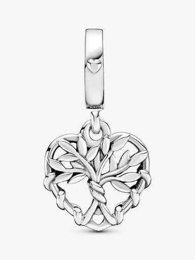 FINAL SALE - Heart Family Tree Dangle Charm