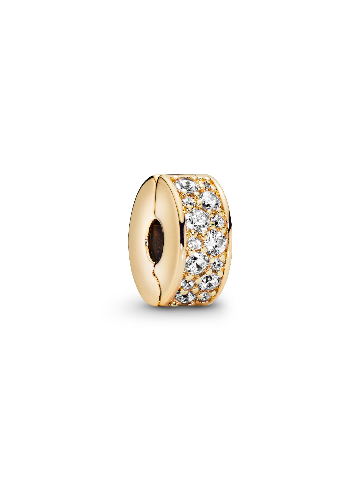 Clear Pavé Clip Charm