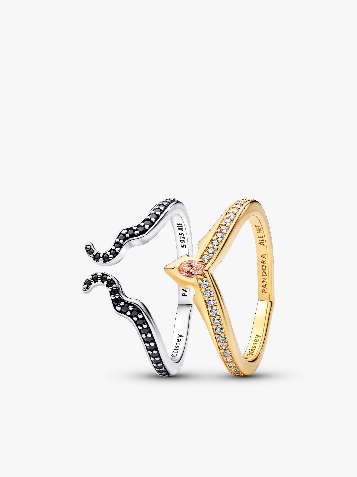 Disney's Aurora and Maleficent Ring Set