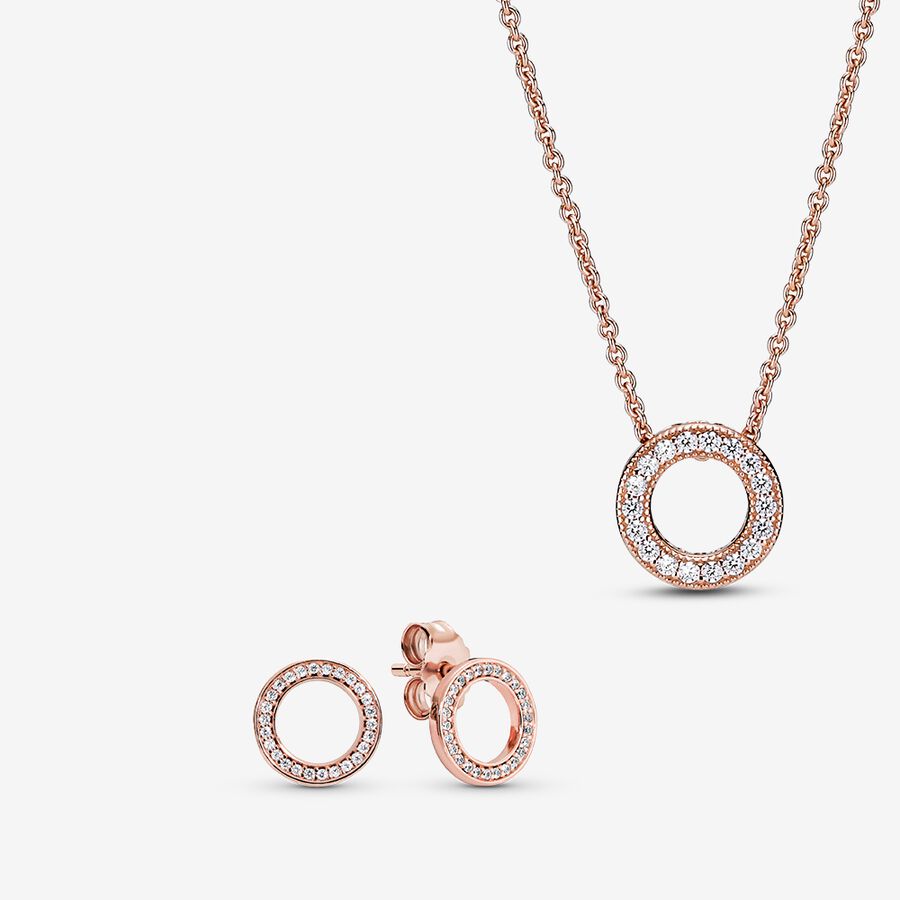 Pave Jewelry Gift Set | |