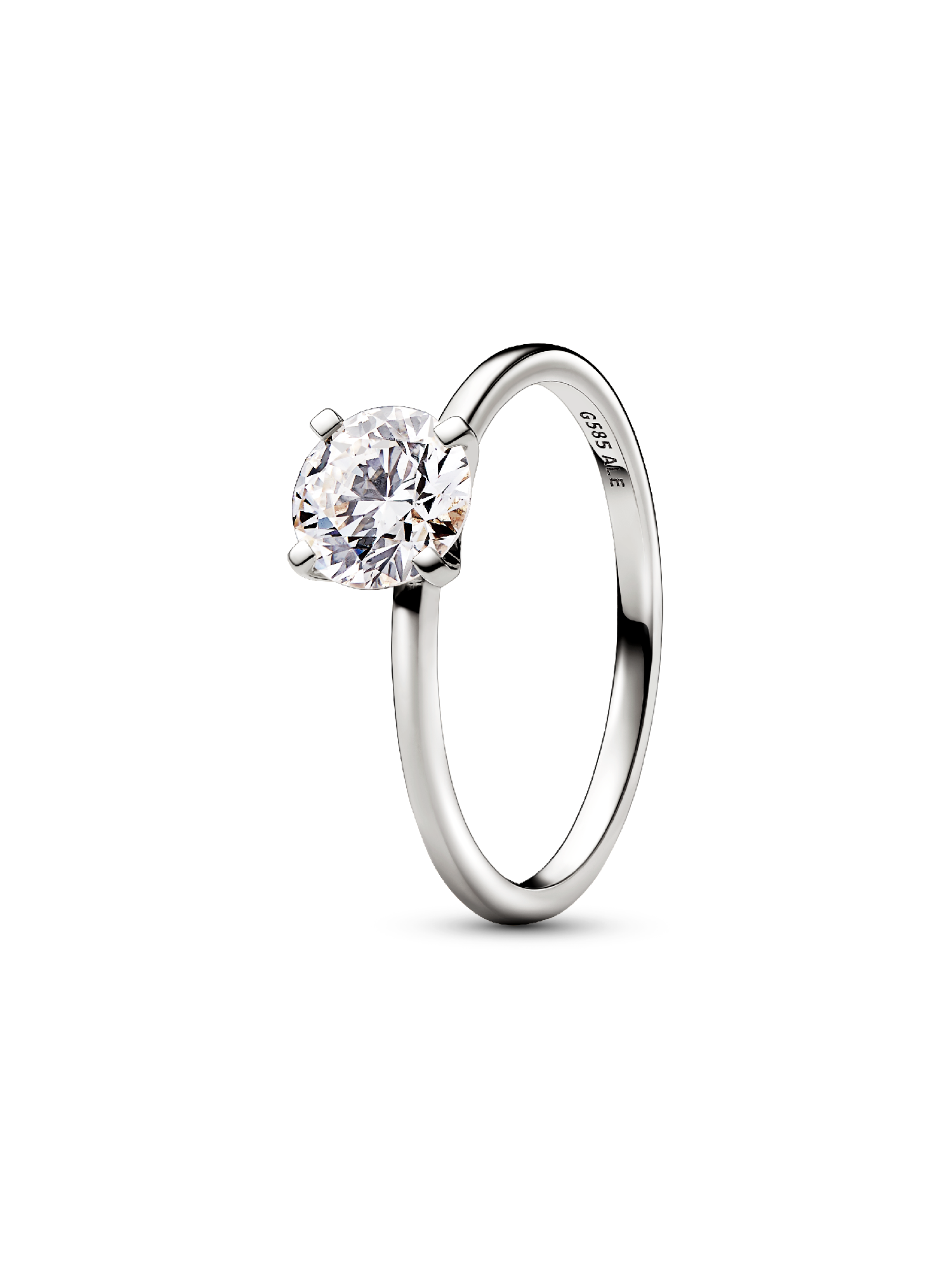 Pandora Era 14k White Gold Lab-grown Diamond Ring