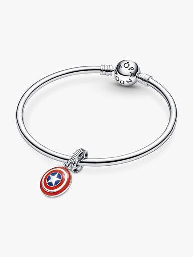 Marvel The Avengers Captain America Shield Dangle Charm