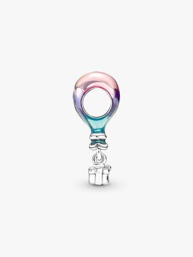 Happy Birthday Hot Air Balloon Charm