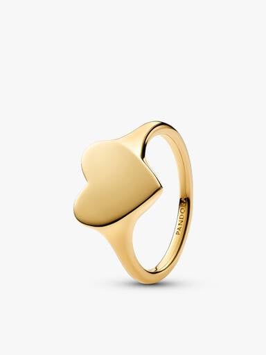 Engravable Love Notes Heart Ring Set