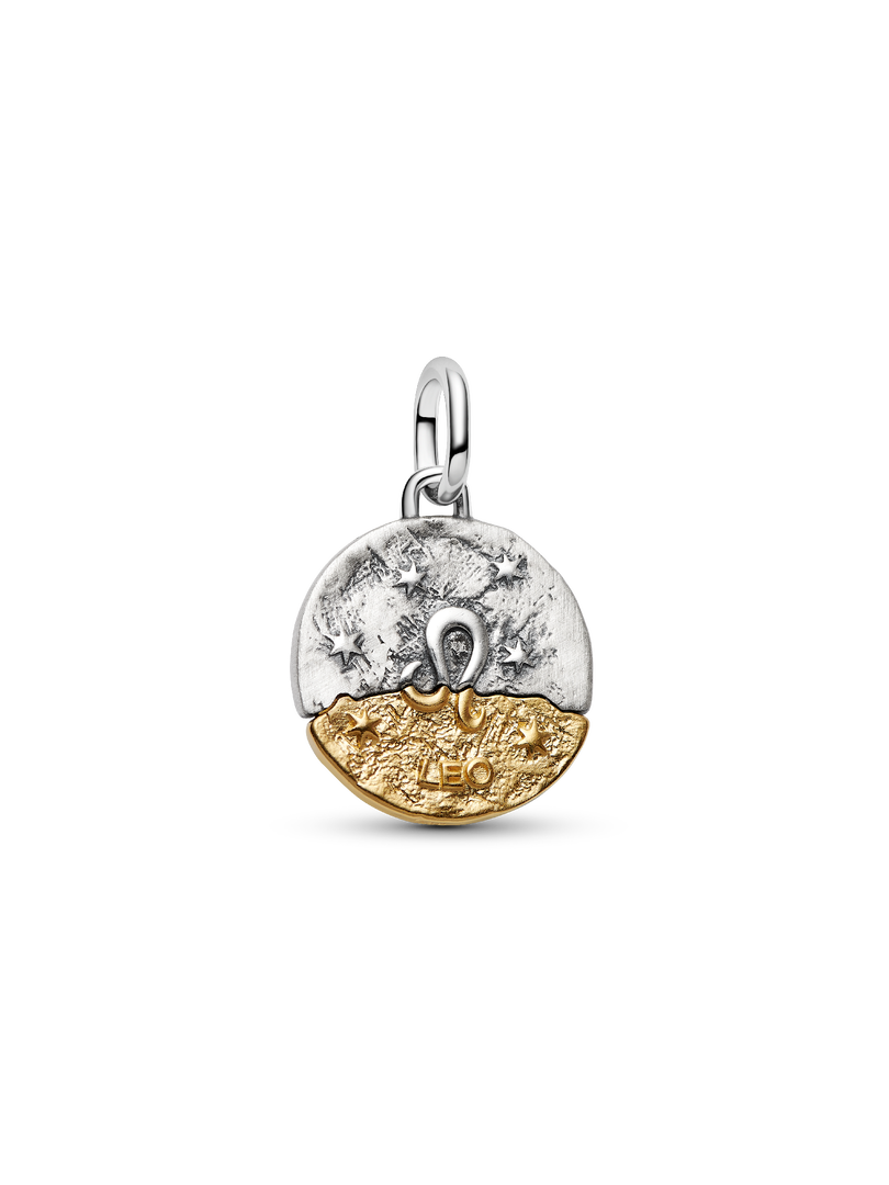 Leo Zodiac Medallion Charm