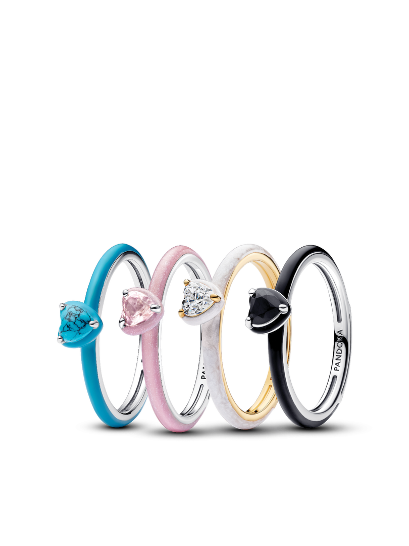 Chakra Foursome Rings Set