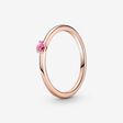 FINAL SALE - Pink Solitaire Ring