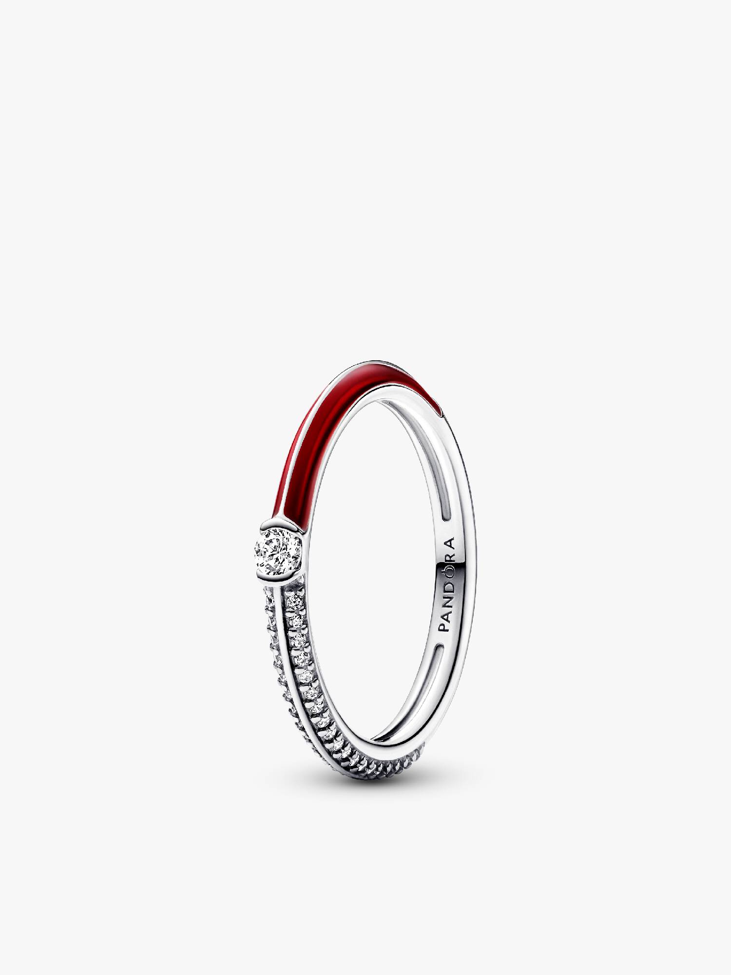FINAL SALE - Pandora ME Pavé & Red Dual Ring