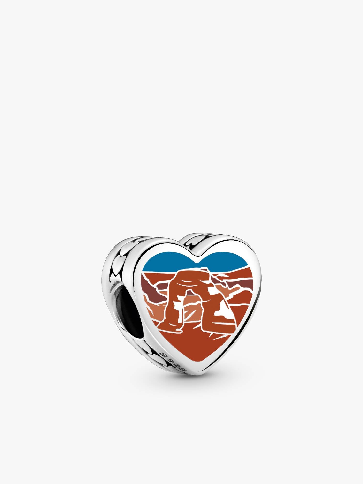 Utah Heart Charm