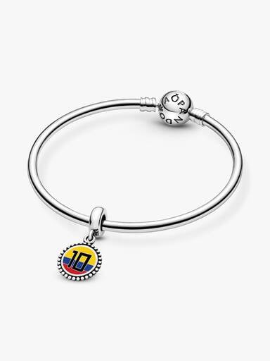 Colombia #10 Soccer Charm