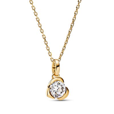 Pandora Talisman 14k Yellow Gold Cable Chain Necklace, 17.7 Inches