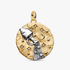 Aquarius Zodiac Oversized Medallion Charm Aquarius Zodiac Oversized Medallion Charm