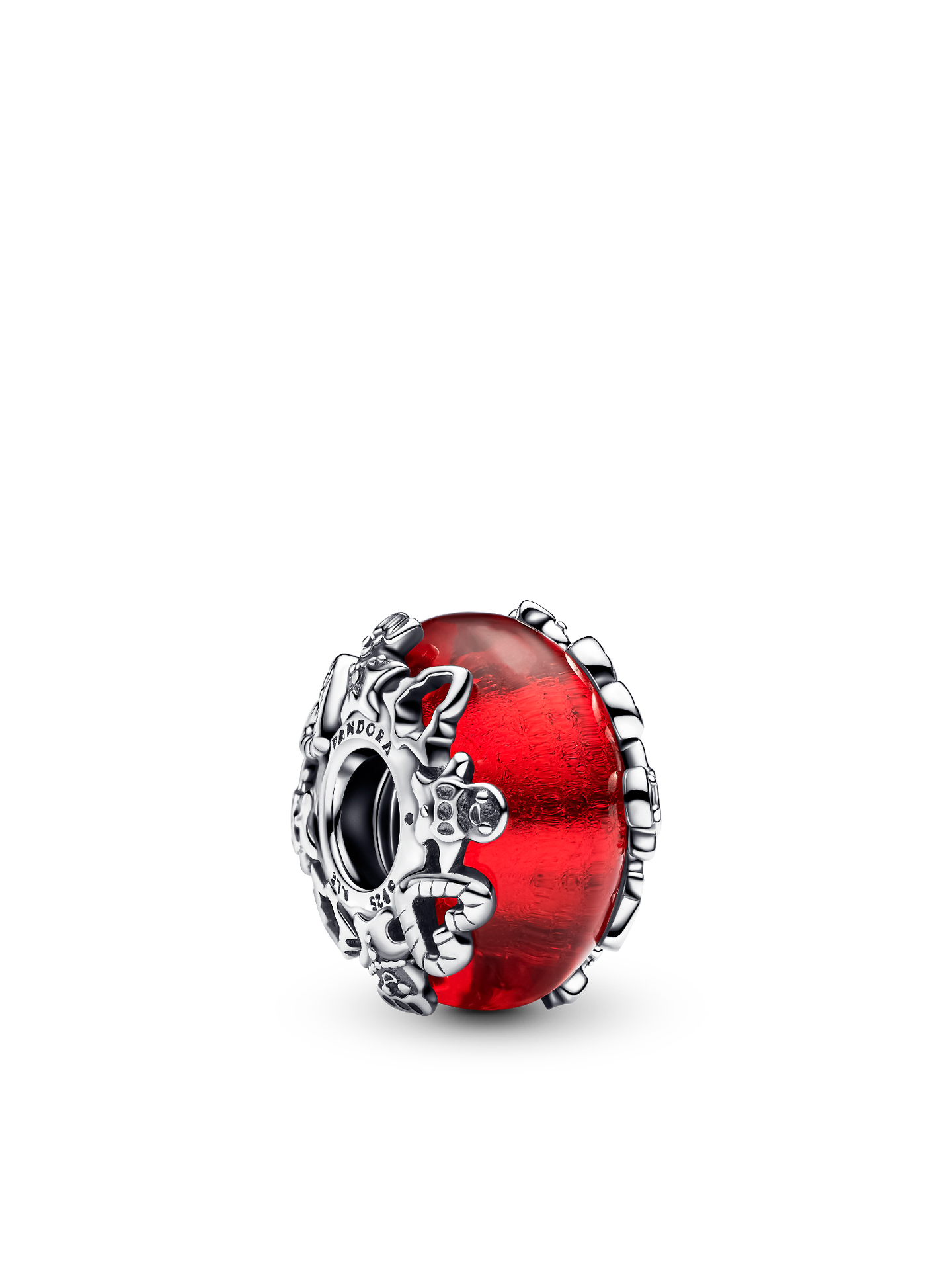 Женский шарм Pandora Christmas Magic Murano Glass Charm, цвет: Серебро — фото 1