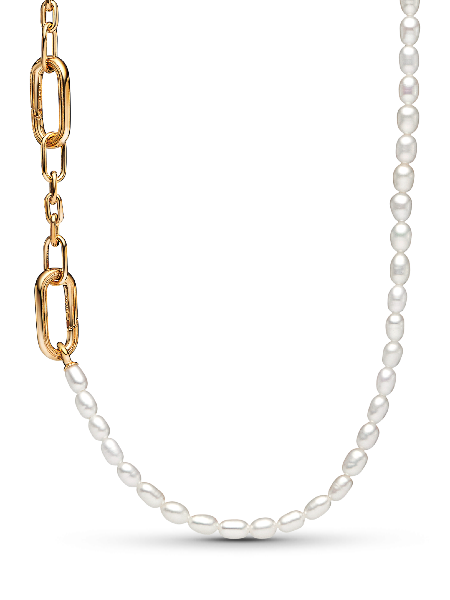 Pandora ME Slim Treated Freshwater Cultured Pearl Necklace
