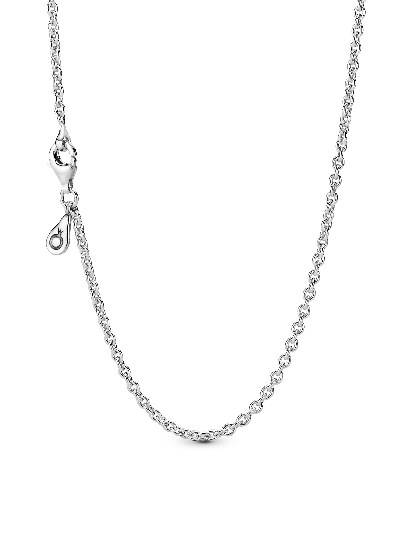 Женская цепочка Pandora Cable Chain, цвет: Серебро — фото 1