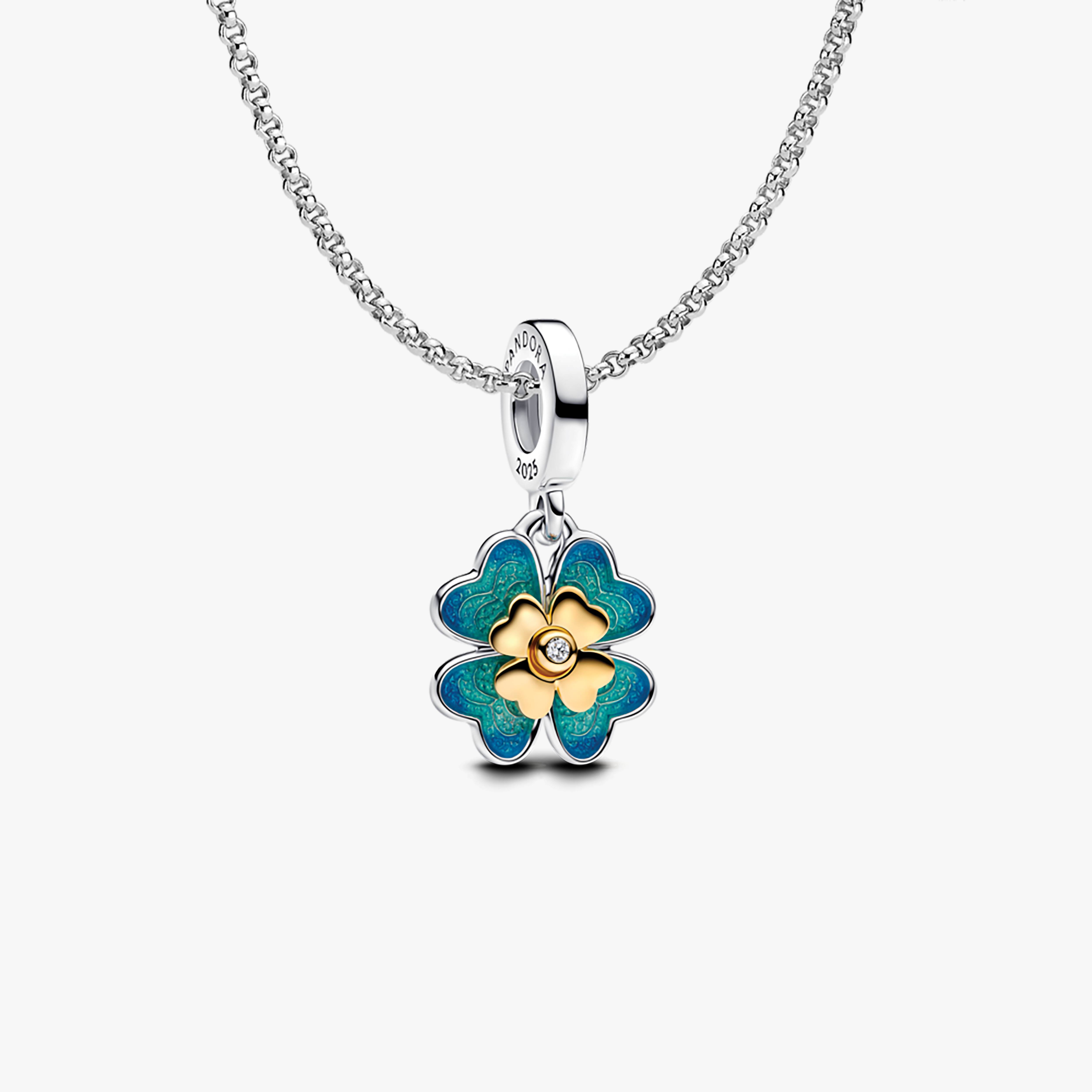 Four Leaf Clover Club Good Things Are Coming Charm Necklace