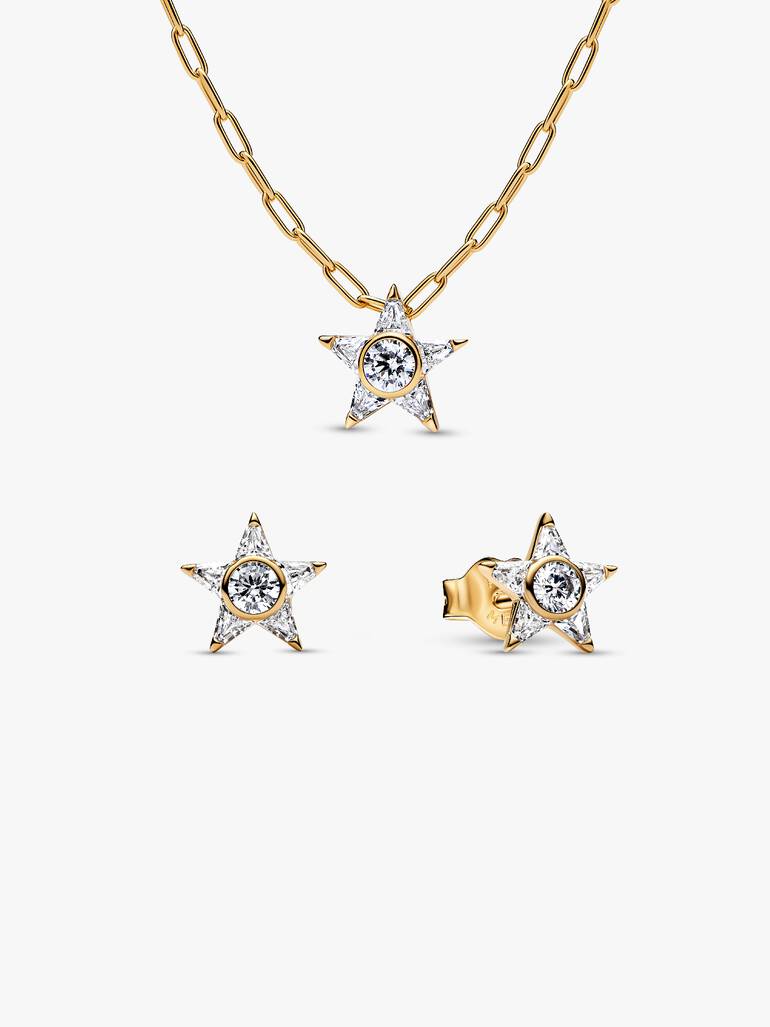 Golden Star Jewelry Gift Set
