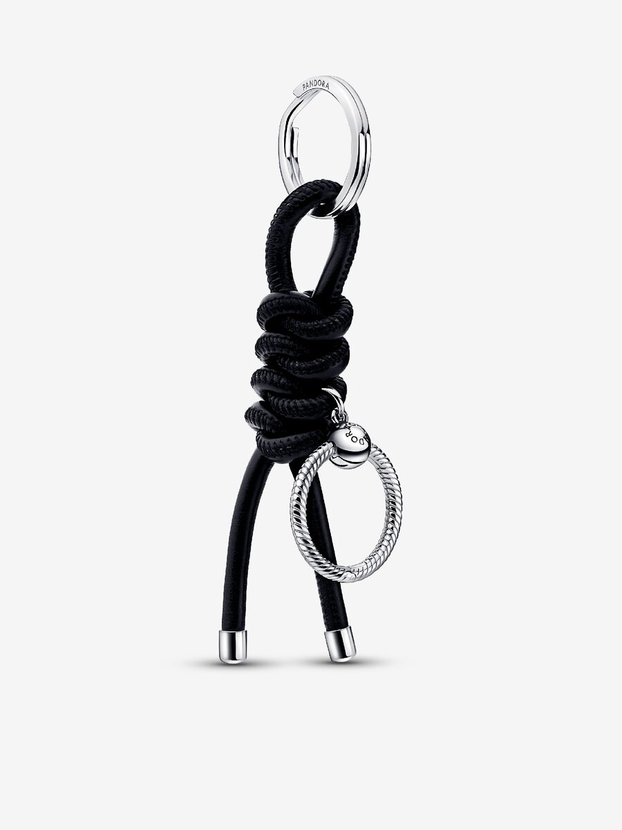 Pandora Moments Leather-free Fabric Charm Key Ring