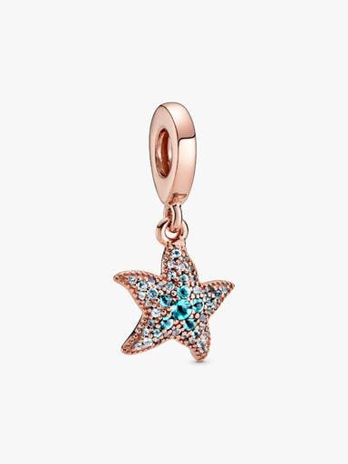 FINAL SALE - Sparkling Starfish Dangle Charm