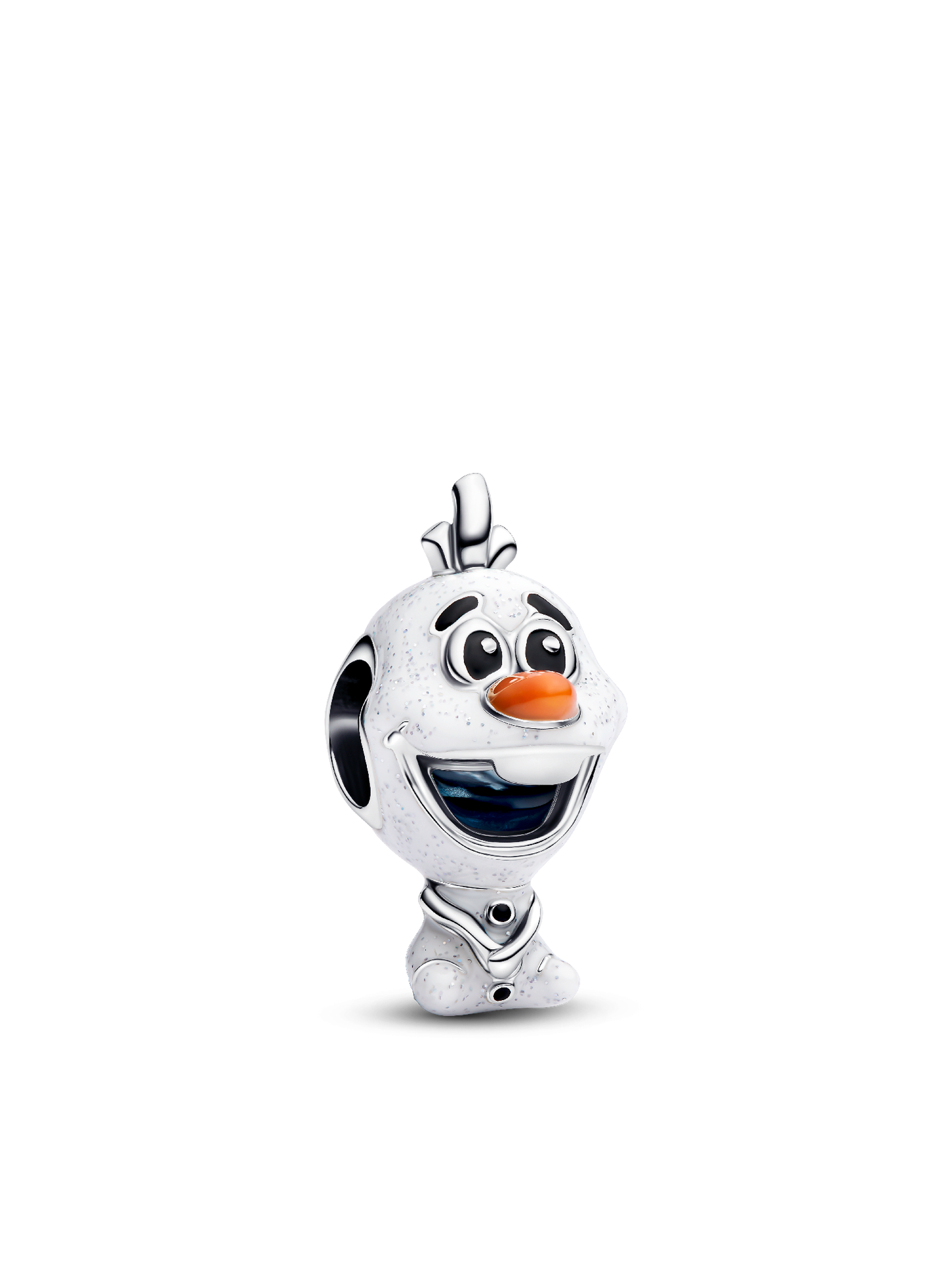 Женский шарм Pandora Disney Frozen Olaf Charm, цвет: Серебро — фото 1