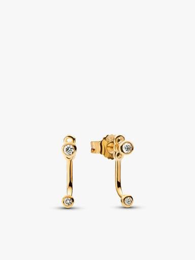 Lab-Grown Diamond Open Earring and Ring Set