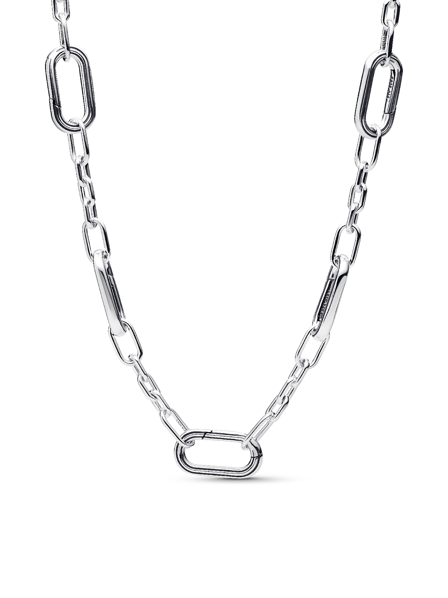 Женская цепочка Pandora Five Links Chain, цвет: Серебро — фото 1
