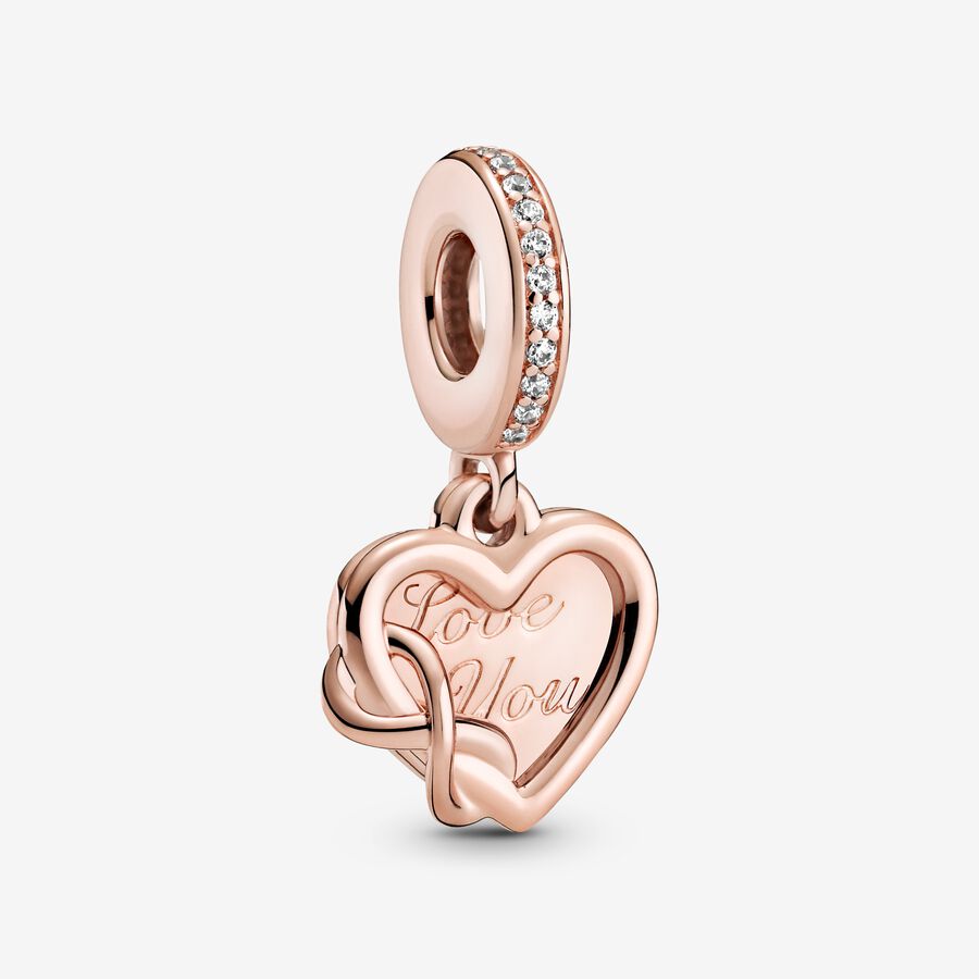I'm in love with the new hearts on heart charm 💕💕💕 #pandora