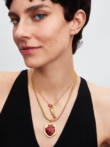 Pat McGrath The Beating Heart Oversized Dangle Charm