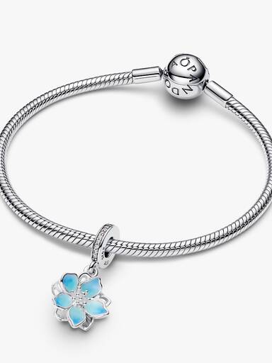 Blue Blossom Dangle Charm