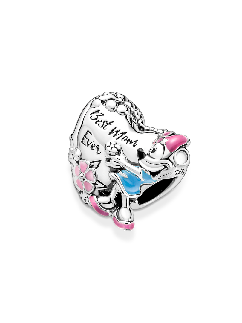 Disney Parks Best Mum Ever Minnie Mouse Heart Charm