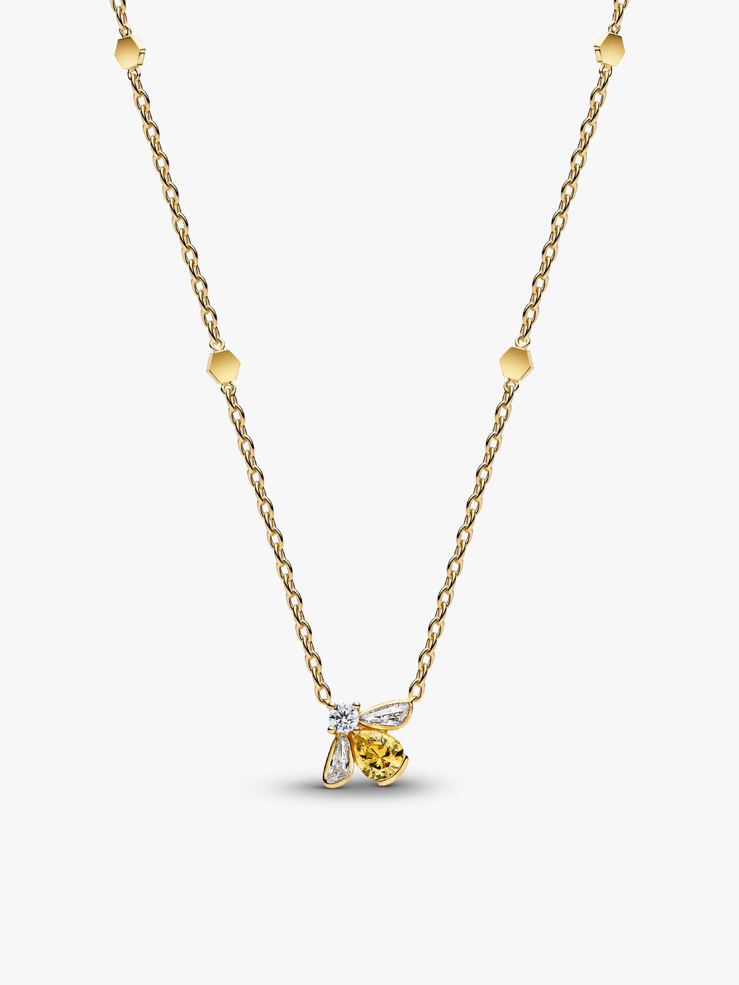 Honey Bee Pendant Necklace