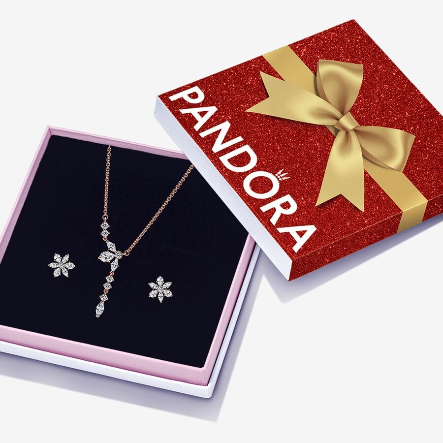 Sparkling Snowflake Jewelry Gift Set image number 0
