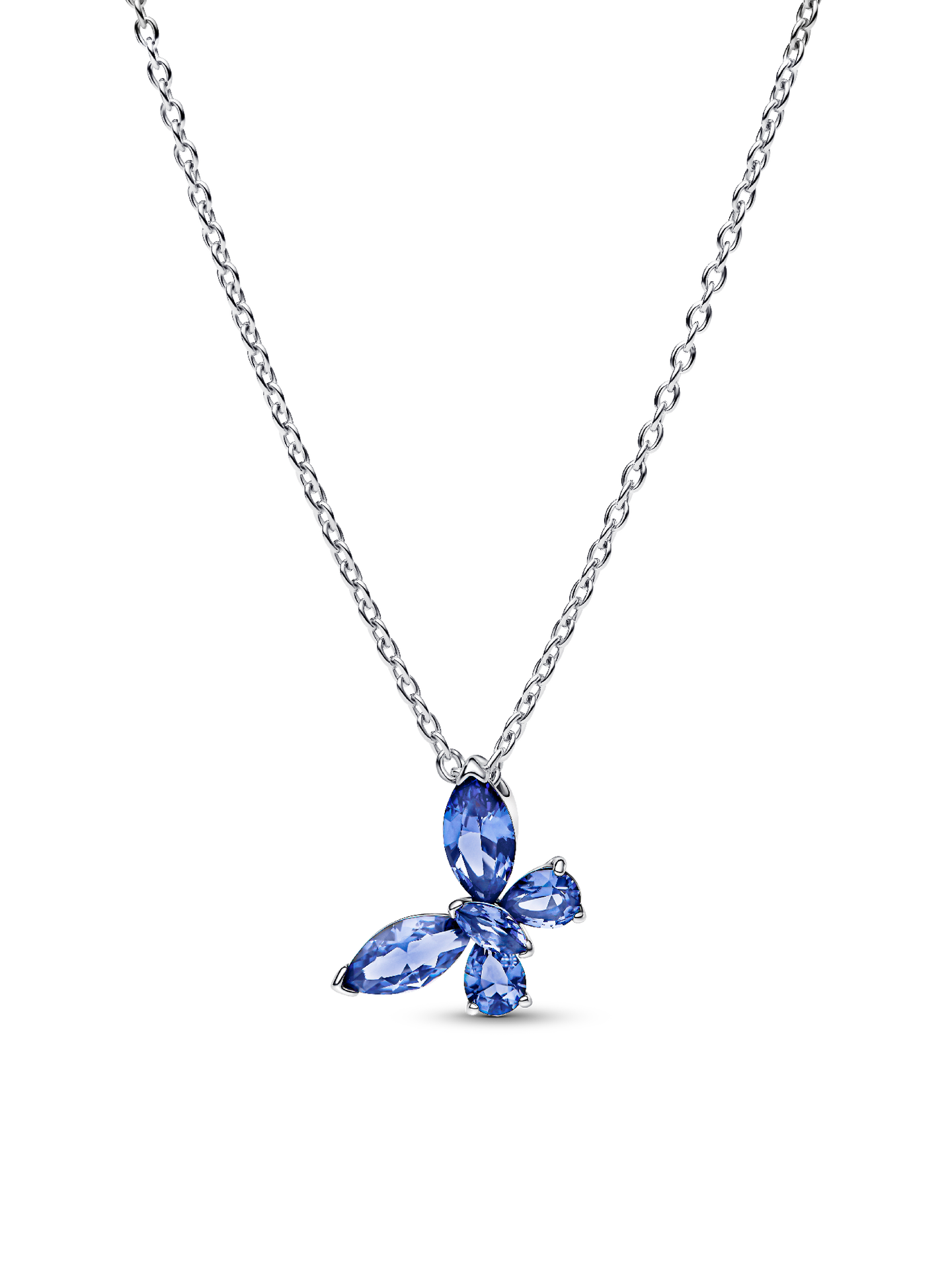 Женское колье Pandora Butterfly Pendant, Sterling silver #394232C01, цвет: Серебро — фото 1